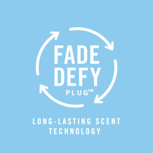 Febreze Bora Bora Odor-Eliminating Fade Defy PLUG Air Freshener Oil Refill Perspective: right