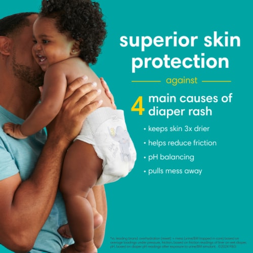 Pampers Swaddlers Active Baby Diaper Size 6 Perspective: right