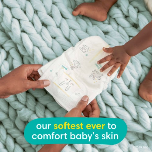 Pampers Swaddlers Size 2 Diapers Perspective: right
