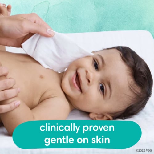 Pampers Aqua Pure Sensitive Baby Wipes Perspective: right
