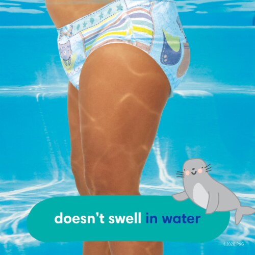 Pampers Splashers Medium Swim Diapers Perspective: right