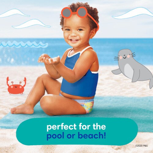 Pampers Splashers Swim Diapers Large (>31 lbs) Perspective: right