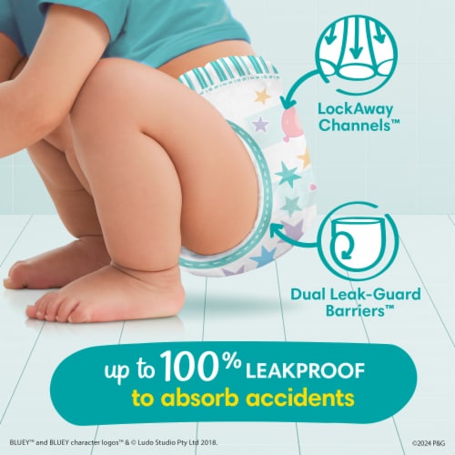Pampers Easy Ups Training Pants Boys 2T-3T (16-34 lbs) Perspective: right