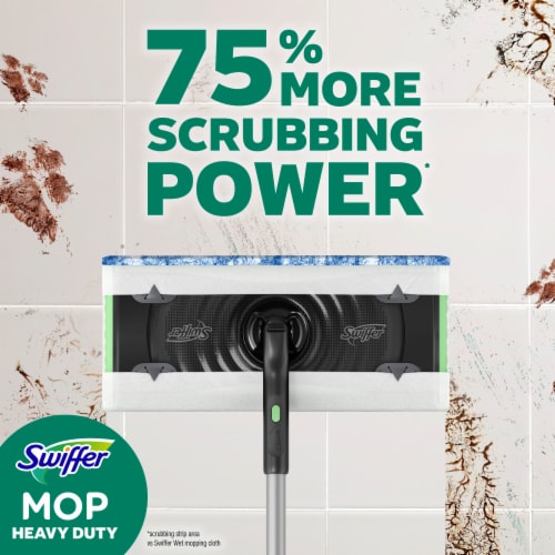 Swiffer Sweeper Heavy Duty Multi-Surface Wet Cloth Refills Perspective: right