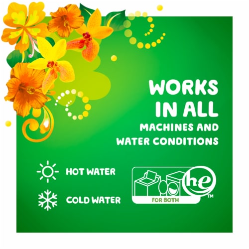 Gain + Aroma Boost Island Fresh Liquid Laundry Detergent Perspective: right