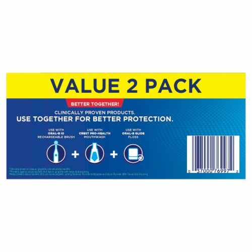Crest Pro-Health Advanced Deep Clean Mint Toothpaste Twin Pack Perspective: right