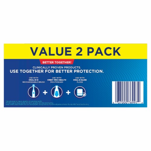 Crest Pro-Health Advanced Deep Clean Mint Toothpaste Twin Pack Perspective: right