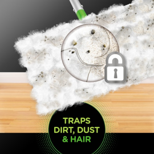 Swiffer Sweeper Heavy Duty Multi-Surface Dry Cloth Refills Perspective: right