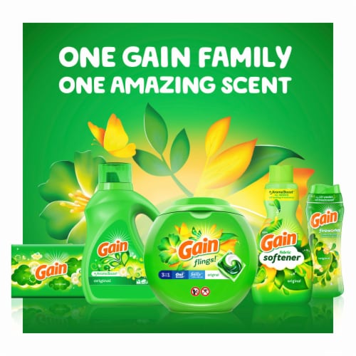 Gain Original Liquid Laundry Detergent Perspective: right