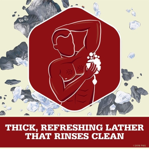 Old Spice® Men Body Wash Fresher Collection Exfoliate with Charcoal Perspective: right