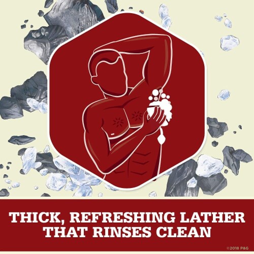 Old Spice® Men Body Wash Fresher Collection Exfoliate with Charcoal Perspective: right