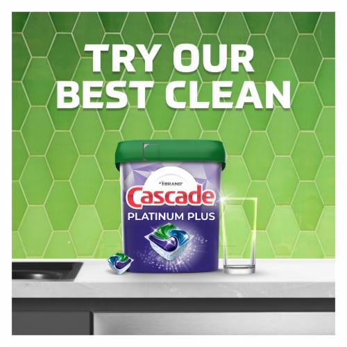 Cascade® Original ActionPac™ Fresh Scent Dishwasher Detergent Perspective: right