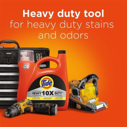 Tide® Heavy Duty Laundry Detergent Perspective: right