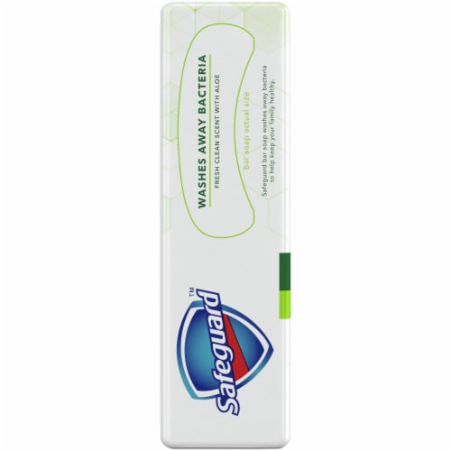 Safeguard Fresh Clean Scent with Aloe Bar Soap Perspective: right
