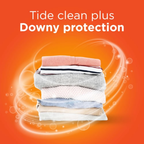 Tide® Plus a Touch of Downy® April Fresh Liquid Laundry Detergent Perspective: right