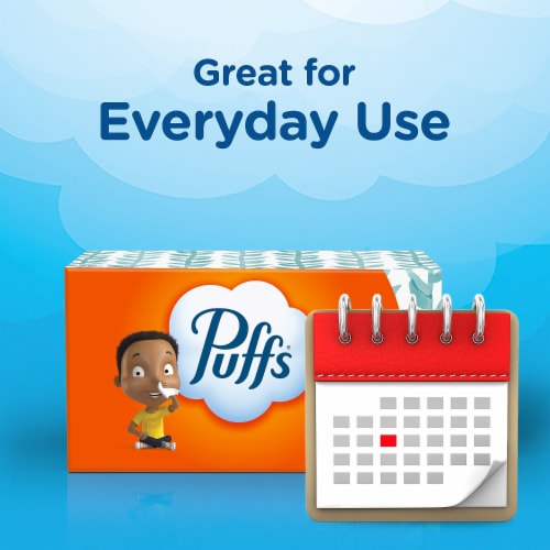 Puffs® 2-Ply Facial Tissue Perspective: right
