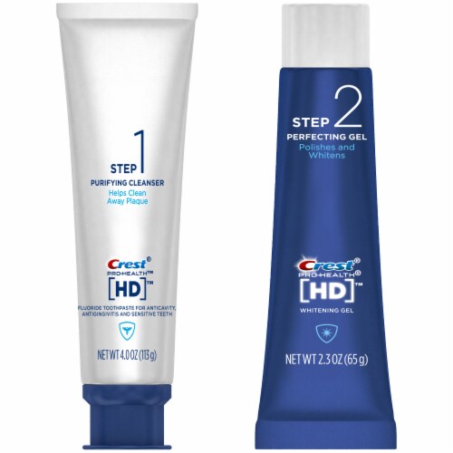 Crest Pro-Health HD Daily Two-Step Toothpaste System Perspective: right