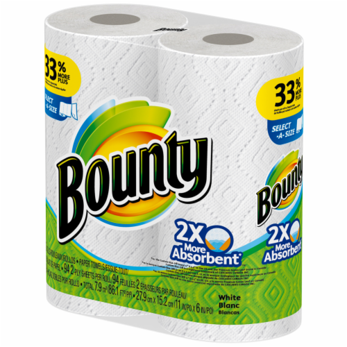 Bounty Select-A-Size Big Roll Paper Towels Perspective: right