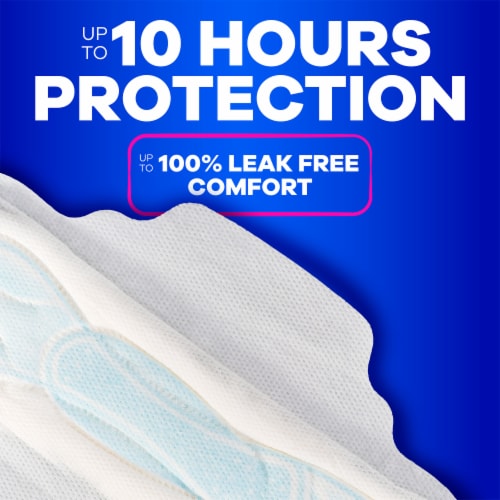 Always® Maxi Size 2 Long Super Unscented Pads with Flexi-Wings Perspective: right