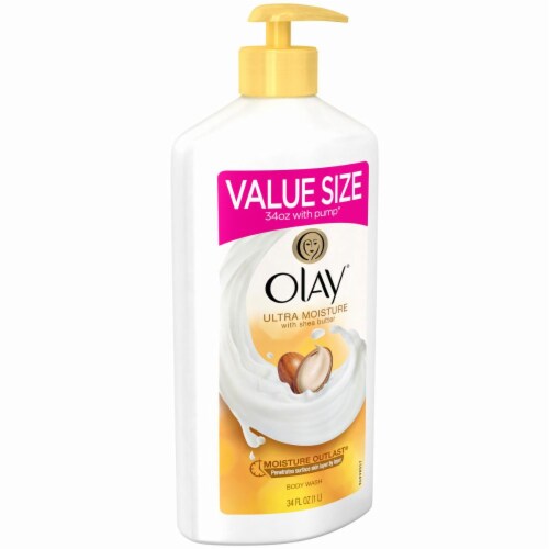 Olay Ultra Moisture Body Wash with Shea Butter Perspective: right