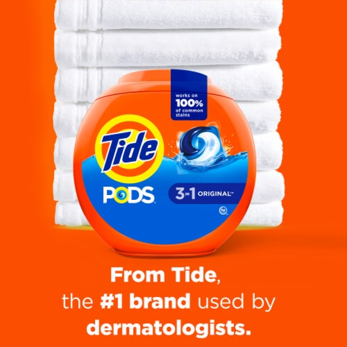 Tide PODS Original Liquid Laundry Detergent Pacs Perspective: right