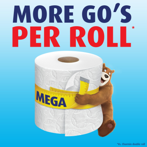 Charmin Ultra Strong Mega Roll Bath Tissue Perspective: right