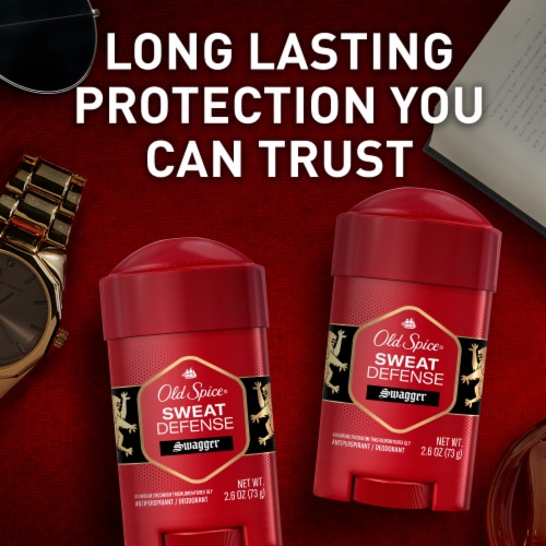 Old Spice Sweat Defense for Men Antiperspirant Deodorant Invisible Solid Stronger Swagger Scent Perspective: right