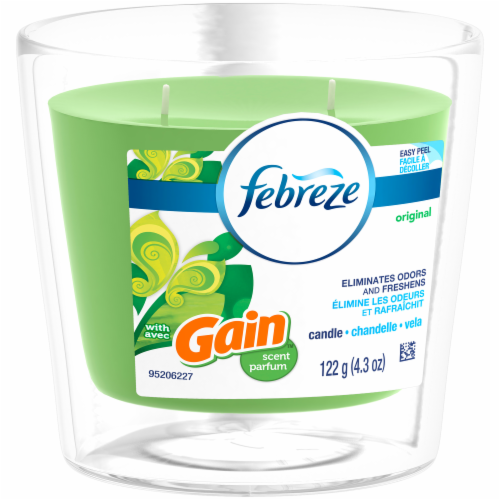 Febreze with Gain Candle Perspective: right