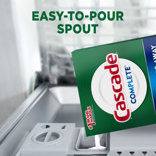 Cascade Powder Fresh Scent Dishwasher Detergent Perspective: right