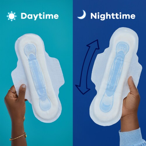 Always® Maxi Size 2 Super Long Pads with Wings Perspective: right