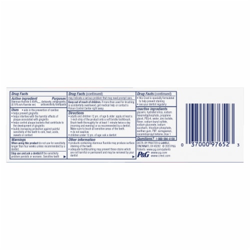 Crest Pro-Health Advanced Extra White Toothpaste Perspective: right