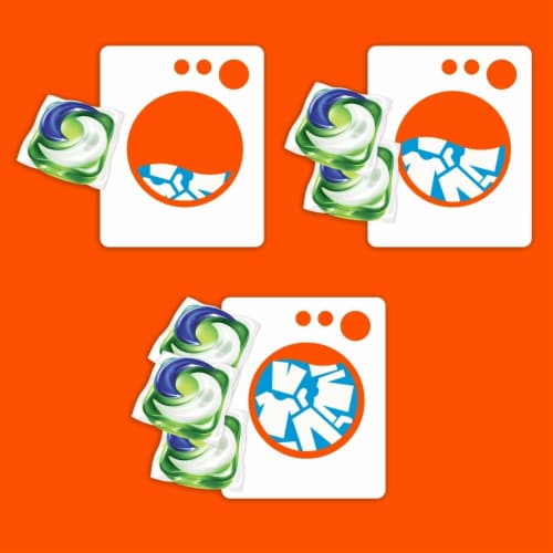 Tide PODS with Downy April Fresh Liquid Laundry Detergent Pacs Perspective: right