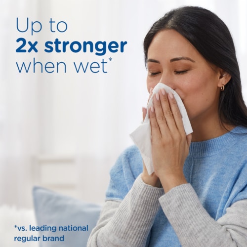 Puffs Ultra Soft Mega Cube Facial Tissues Perspective: right