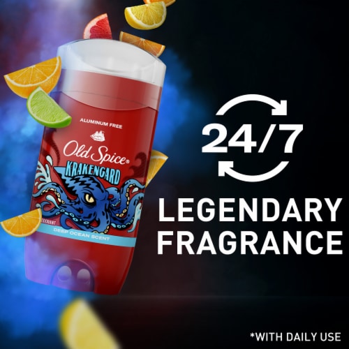 Old Spice for Men Aluminum-Free Deodorant Krakengard Scent Perspective: right
