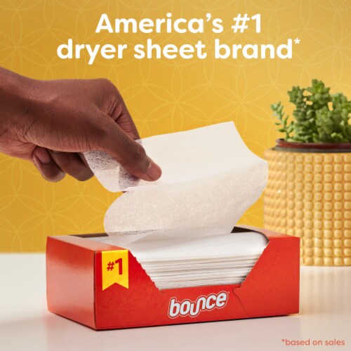 Bounce Fresh Linen Scented Fabric Softener Dryer Sheets Perspective: right