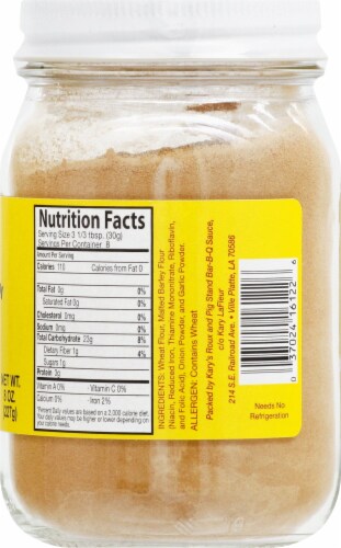 Kary's Fat Free Dry Roux Perspective: right