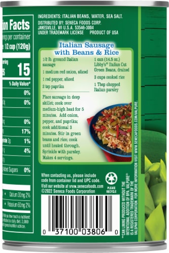 Libby's® Italian Cut Green Beans Perspective: right