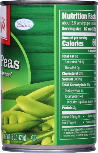 Libby's® Sweet Peas Perspective: right