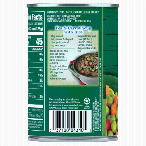 Libby's® Peas & Carrots Perspective: right