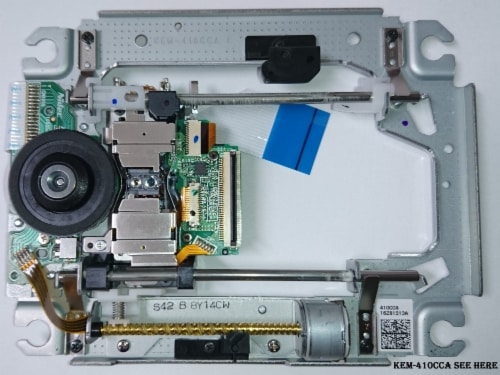 Original KEM-410CCA Replacement full Optical block for Sony Playstation 3 40GB 80GB Perspective: right