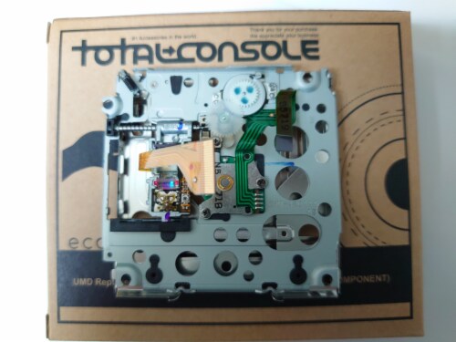 TOTALCONSOLE OEM Component KHM-420AAA UMD Assembly  for PSP 1000 / 1001 / 1002 Perspective: right