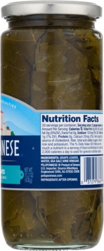 Peloponnese Grape Leaves Perspective: right