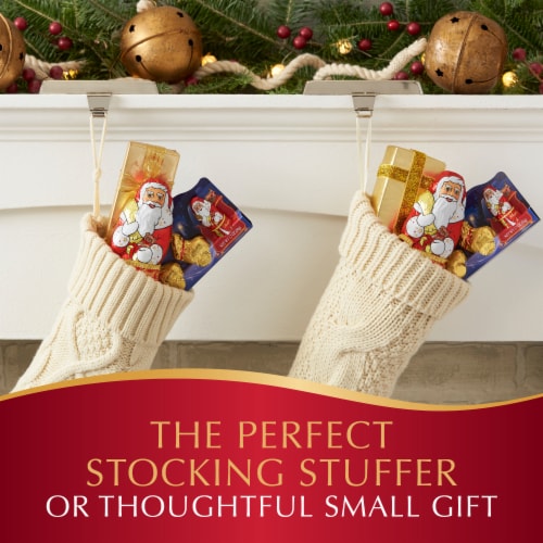 Lindt Santa Sleigh Mini Milk Chocolate Candy Pack Perspective: right