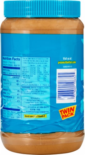 Skippy Creamy Peanut Butter Twin Pack Perspective: right