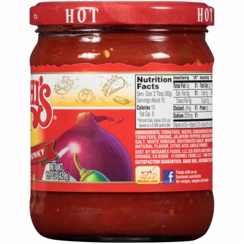 Chi-Chi's® Hot Thick & Chunky Salsa Perspective: right