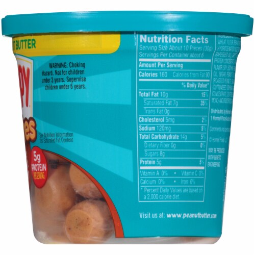 Skippy double peanut butter bites 6 oz kroger