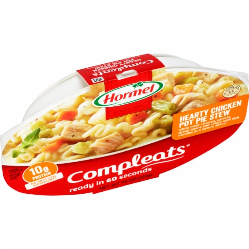 Hormel® Compleats Hearty Chicken Pot Pie Stew Microwave Tray Perspective: right