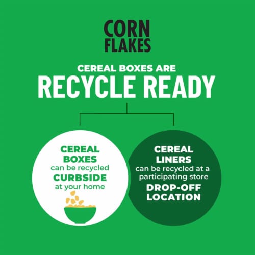 Kellogg's® Corn Flakes Large Size Cereal Perspective: right
