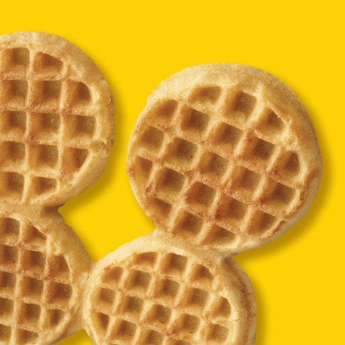 Kellogg's® Eggo® Minis Homestyle with Maple Flavor Frozen Waffles Perspective: right
