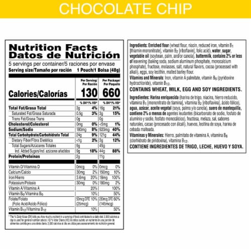 Kellogg's® Eggo® Minis Chocolatey Chip Frozen Pancake Bites Perspective: right